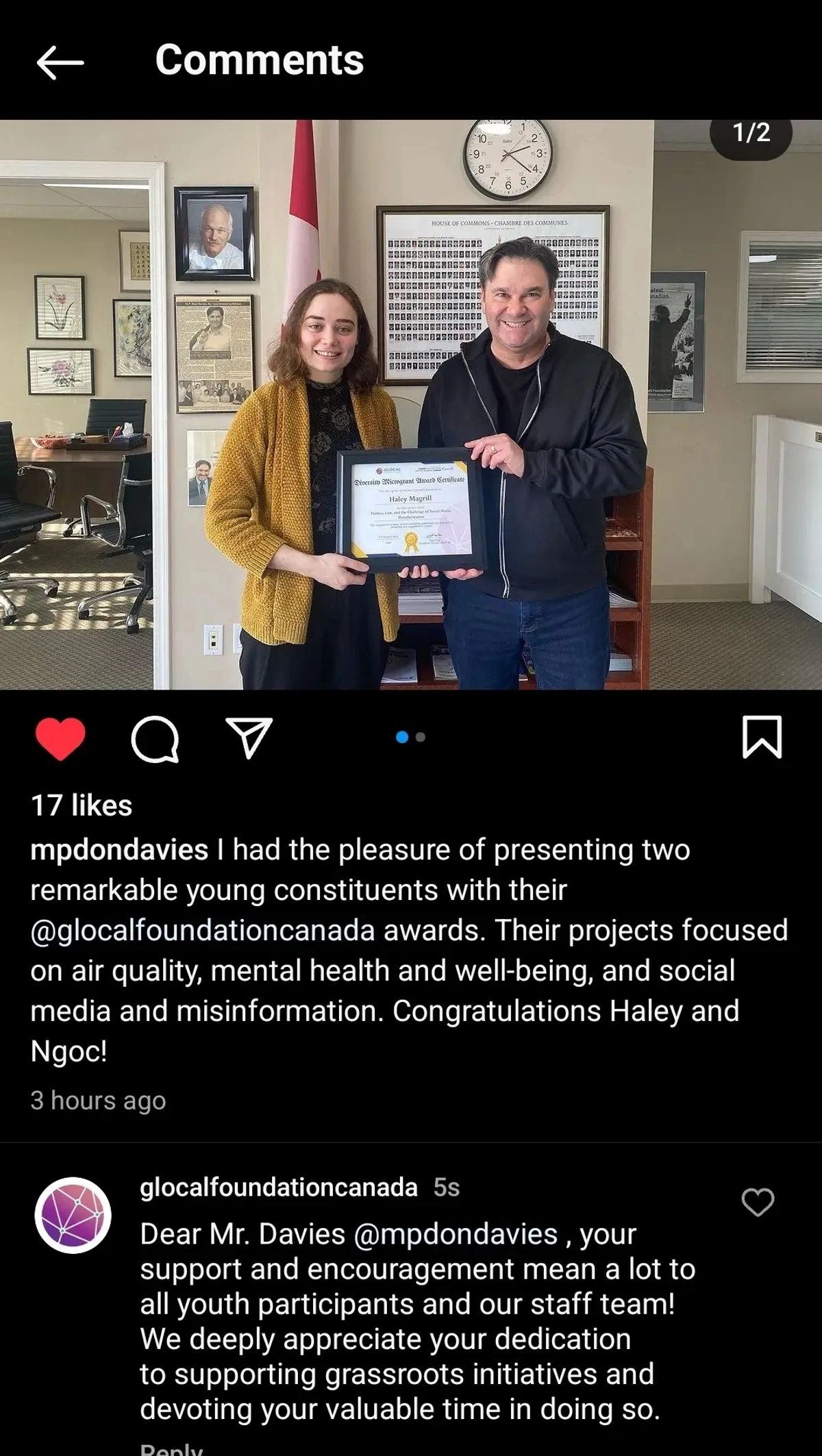 GLOCAL volunteers and members in action