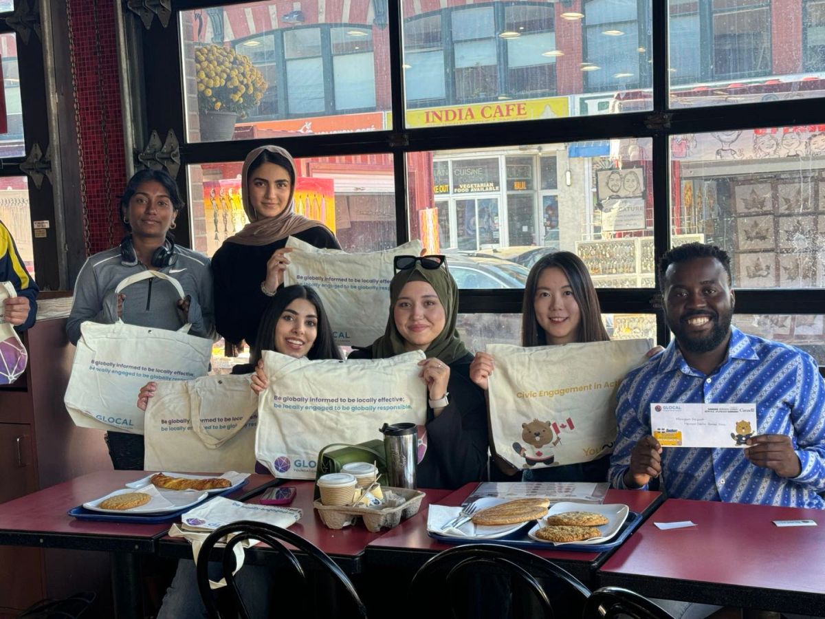 GLOCAL volunteers and members in action