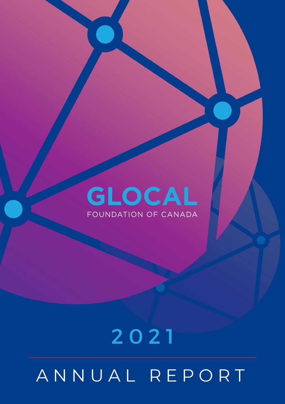 Cover of the GLOCAL 2021 Annual Report